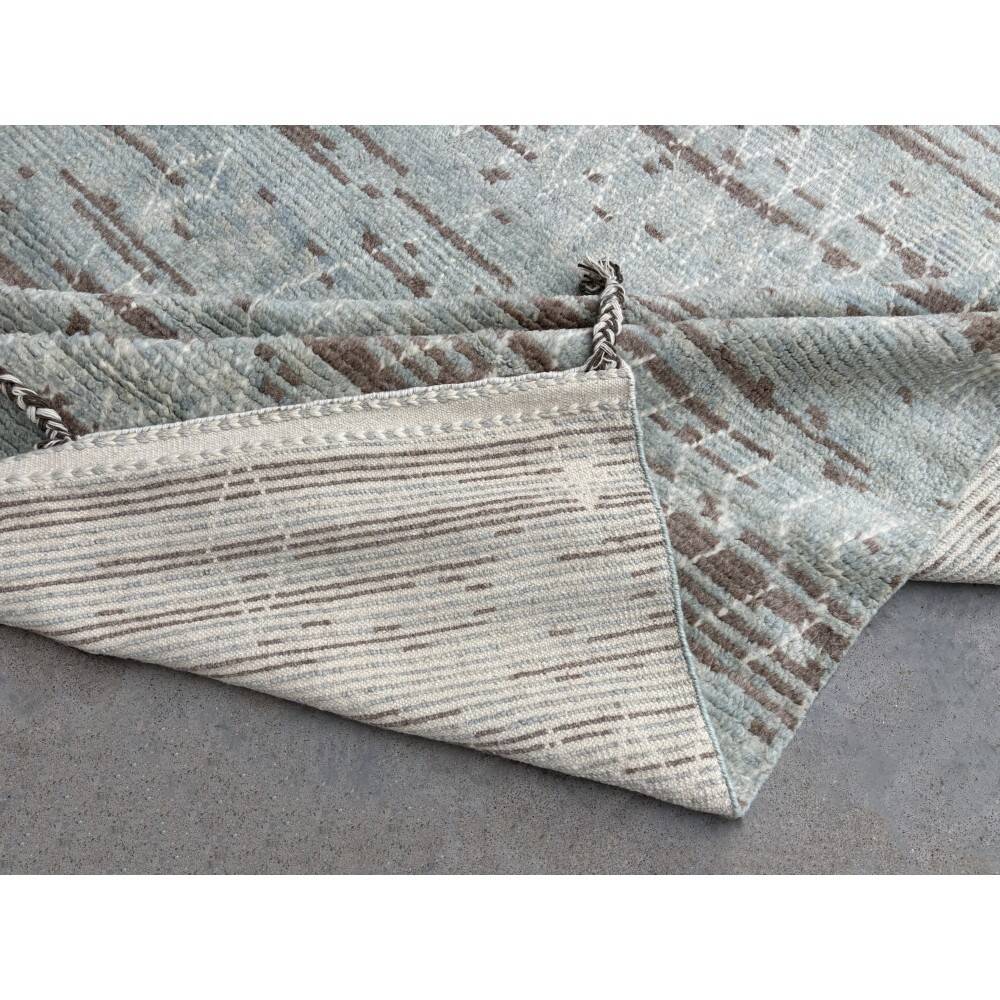 Modern Moroccan Berber Rug. 100% Wool. Custom Options Available