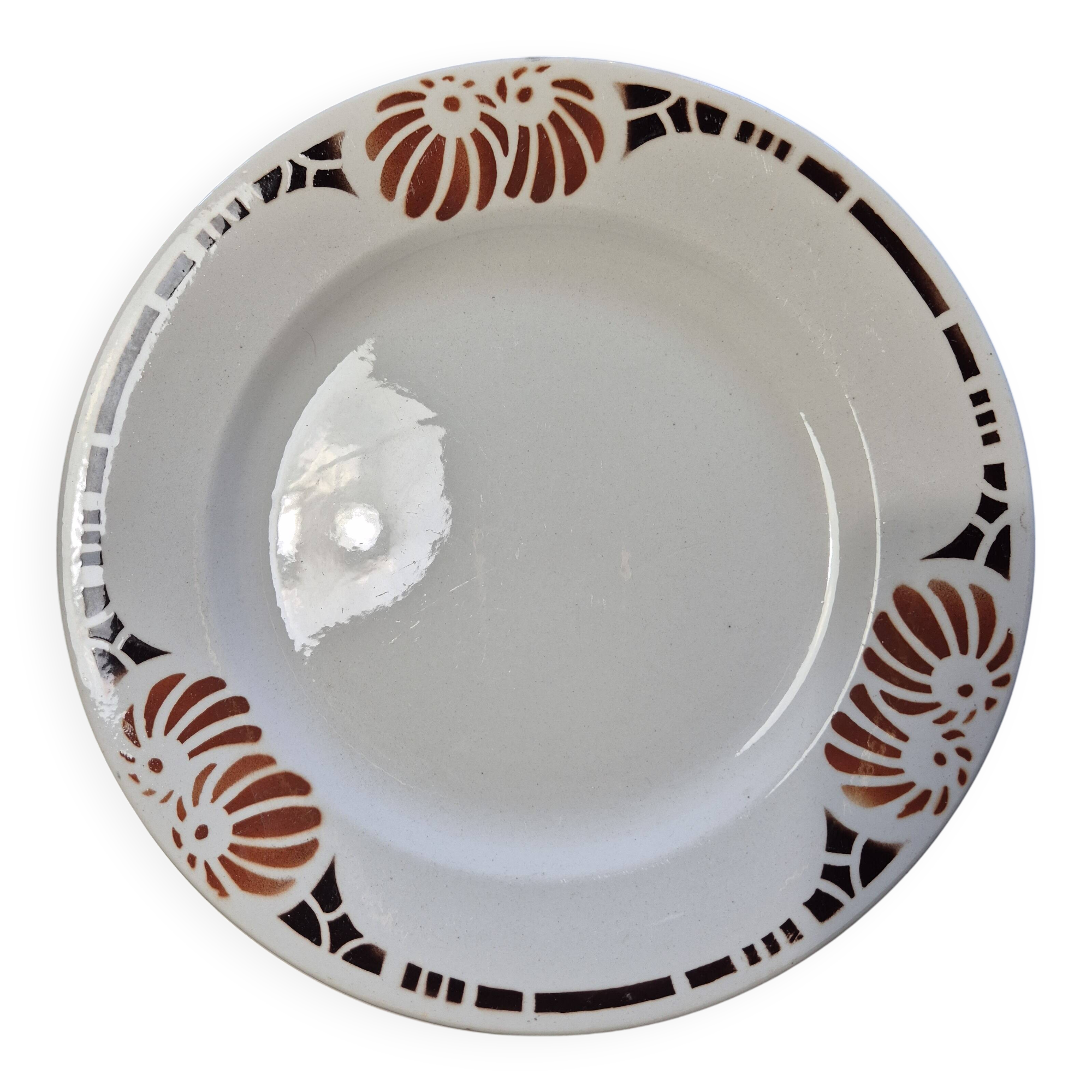 7 new flat plates from the Odette gallery with chocolate patterns.