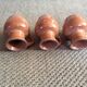 Series of 3 cups in sandstone