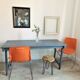 Table pliante dans son jus