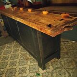 Old workbench, workshop furniture, sideboard