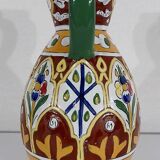 Polychrome vase in glazed earthenware, Nabeul – 1920