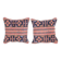 Set of 2 vintage Turkish cushion covers 51x51 cm