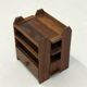 Art Deco bedside table made of solid oak