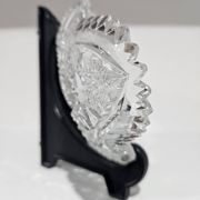 Starry Pattern Crystal Bowl, American, American Brilliant Cut Glass, 1920s.