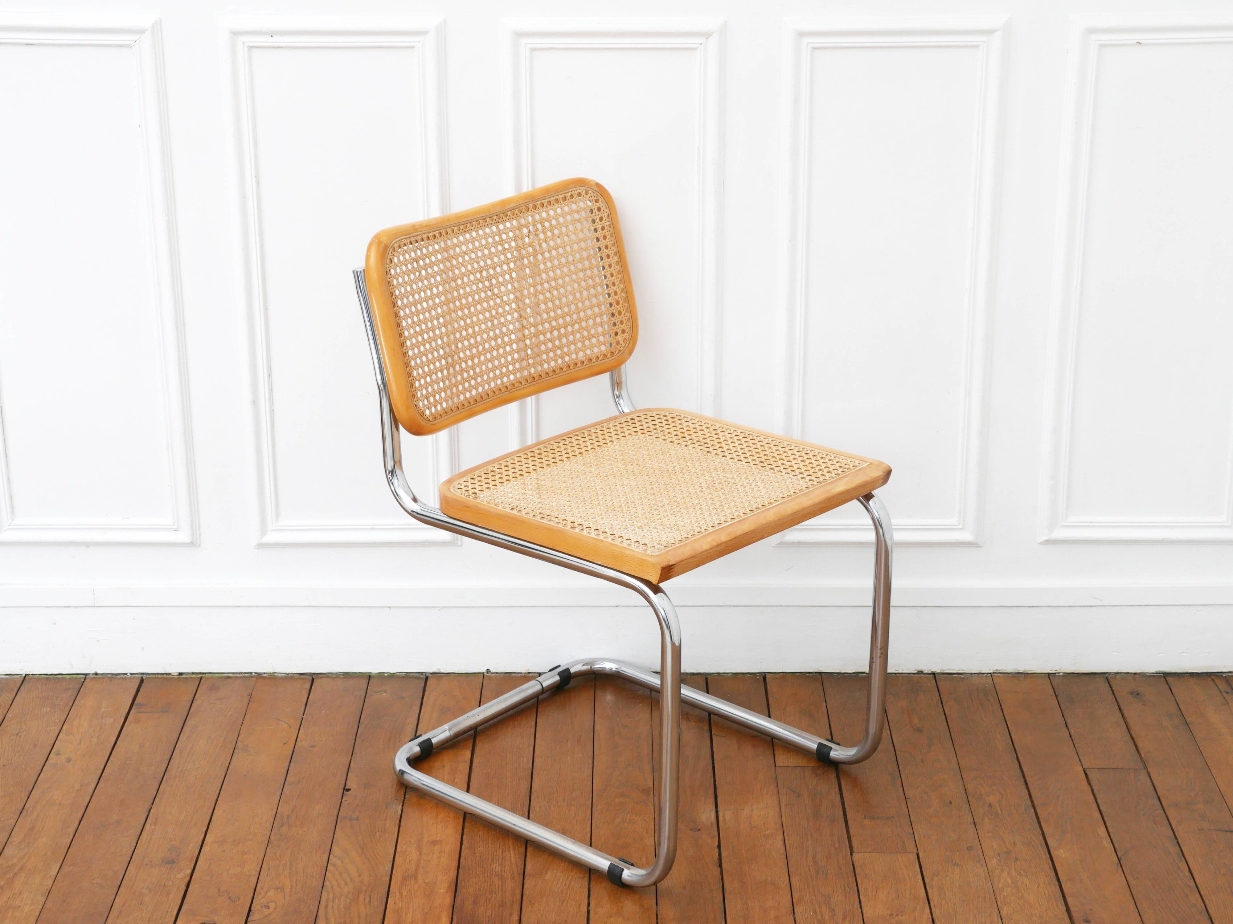 Cesca B32 chair / seat caning redone / 8 chairs available