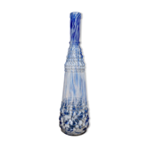 Glass bottle vase of Clichy