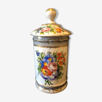 Imperial factory St. petersburg porcelain covered pot circa 1860 russia