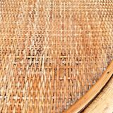 Rattan coffee table / end table, circa 1950