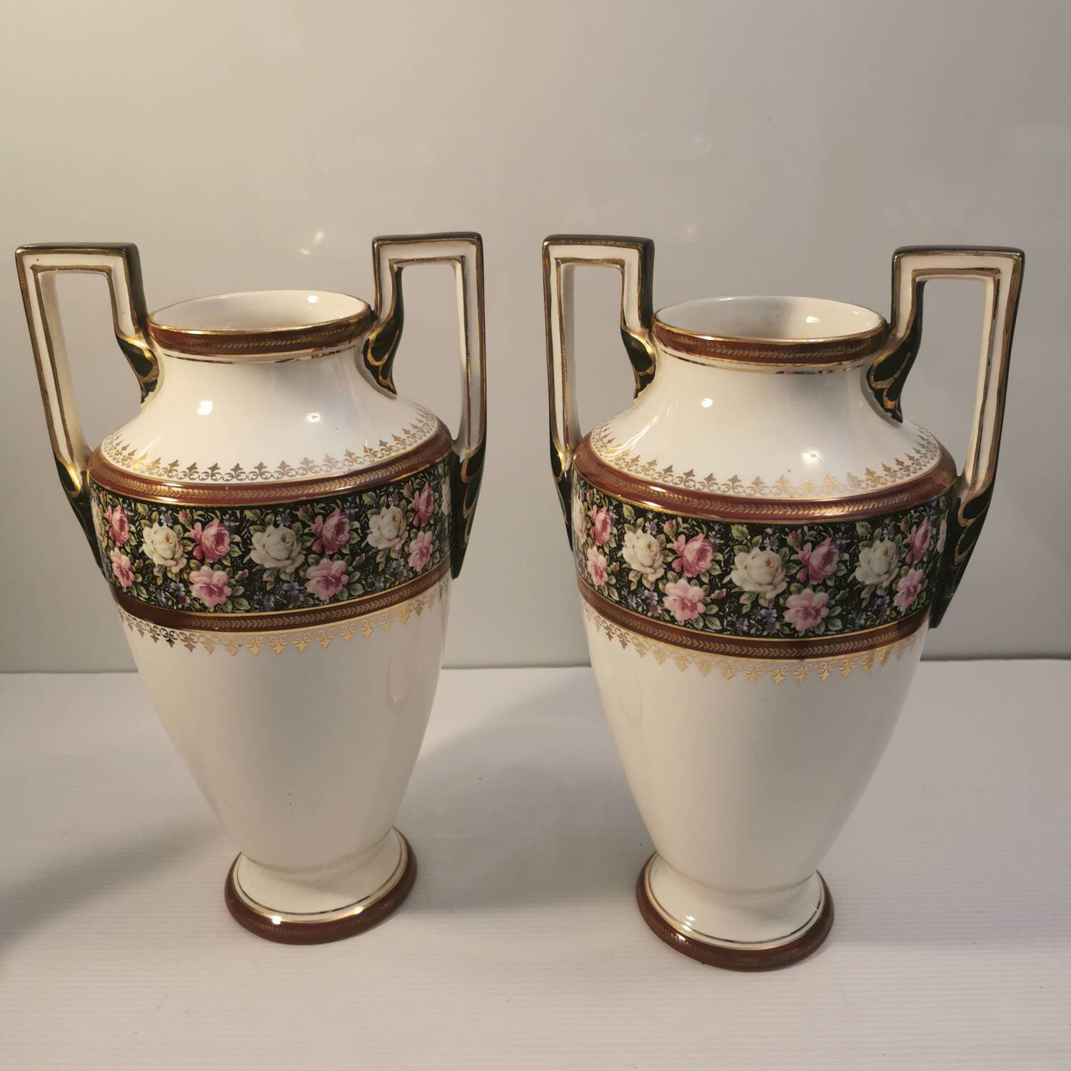 Belgian earthenware fireplace insert Boch la Louviere 1930s, 1940s