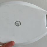 Plat à fromages en porcelaine