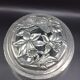 Covered jar / glass and openwork tin vase - Daffodils