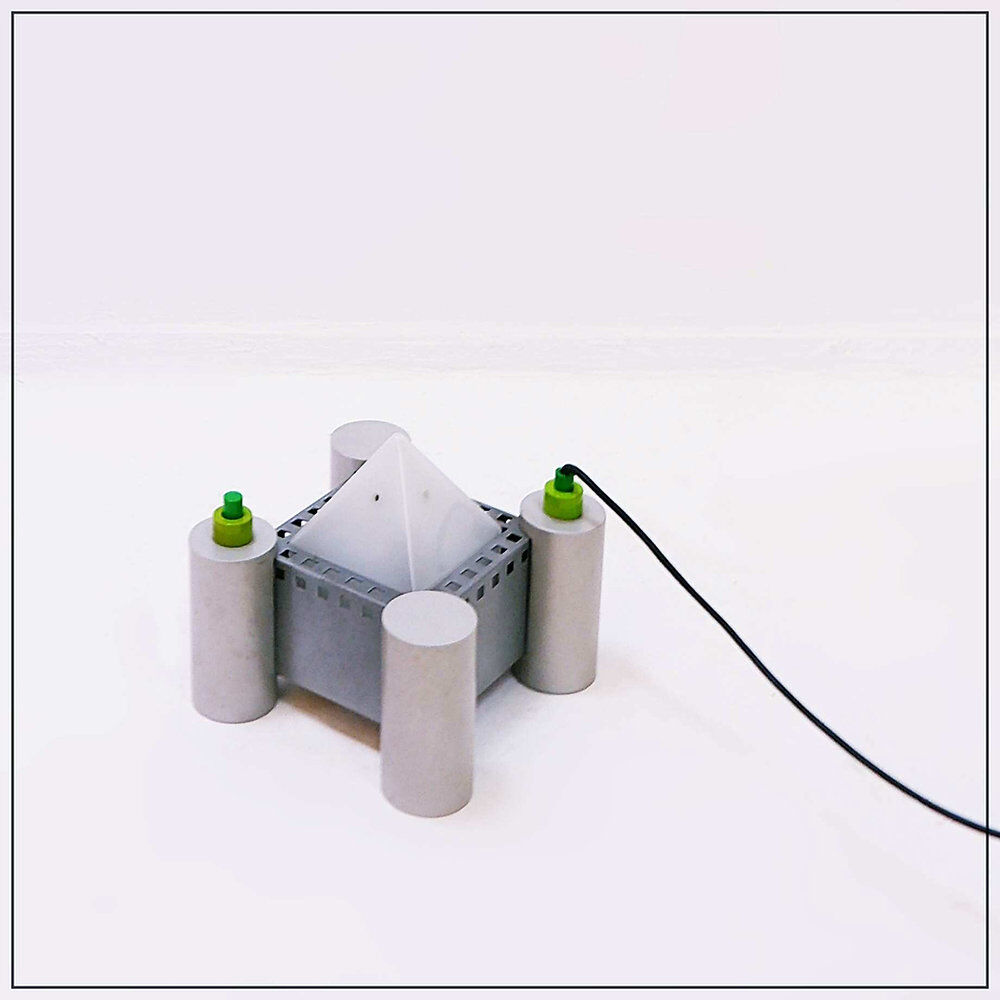 'Tobruk' table lamp by Matteo Thun & Andrea Lera for Bieffeplast - 1980s