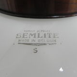 Art Deco hanging lamp on chain