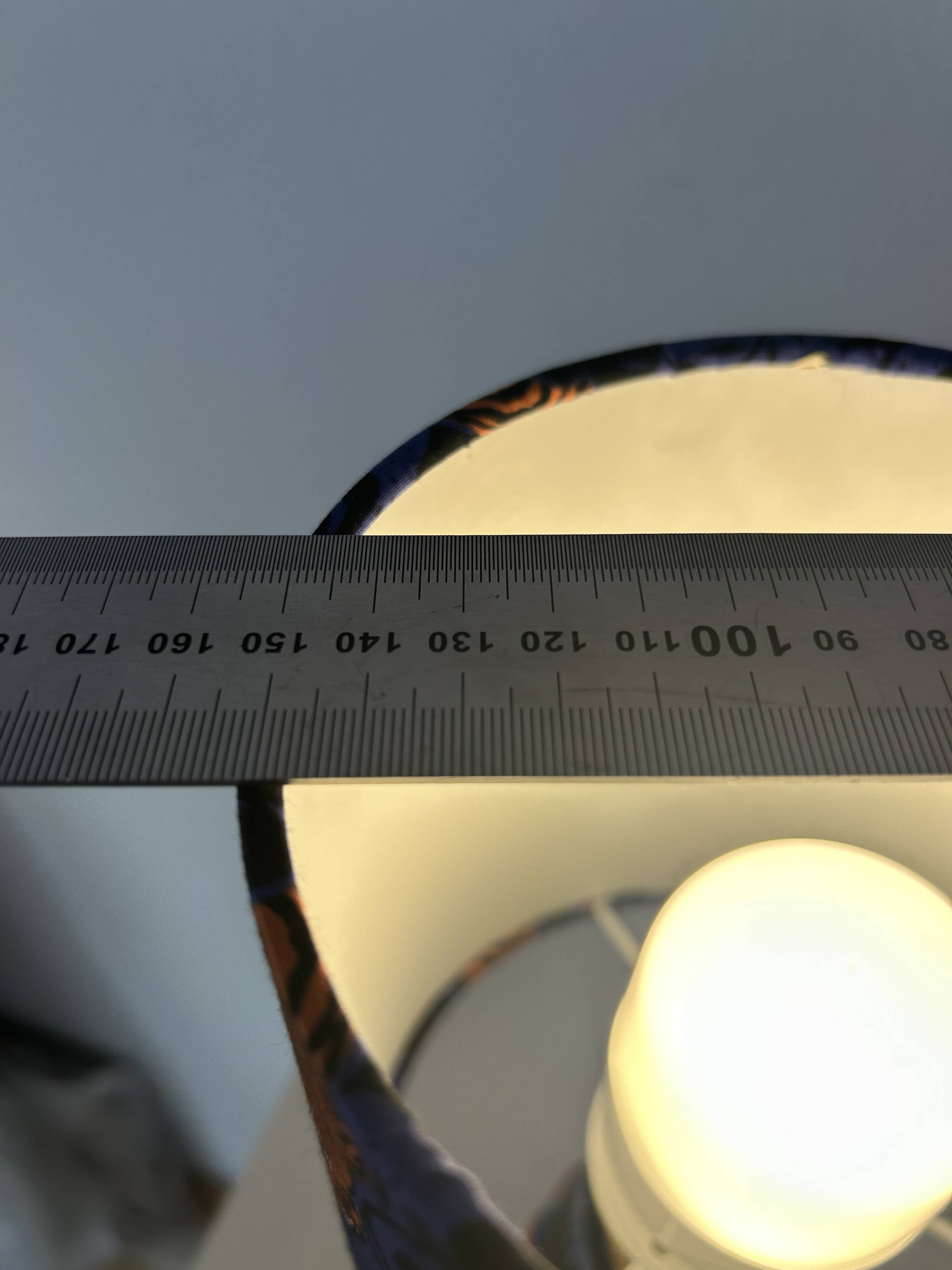 Upcycled table lamp from West Germany, Pop-Art vase by Bay Keramik