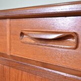 Vintage Midcentury G Plan 'Fresco' Sideboard In Afromosia And Teak.