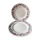 Set of two small flat plates, models Belfort, Sarreguemines