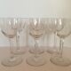 Set of 6 Crystal glasses