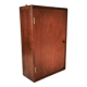 Minimalist teak wall cabinet, Denmark, 1960s