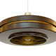 Vintage pendant light by Vitrika, Denmark 1970