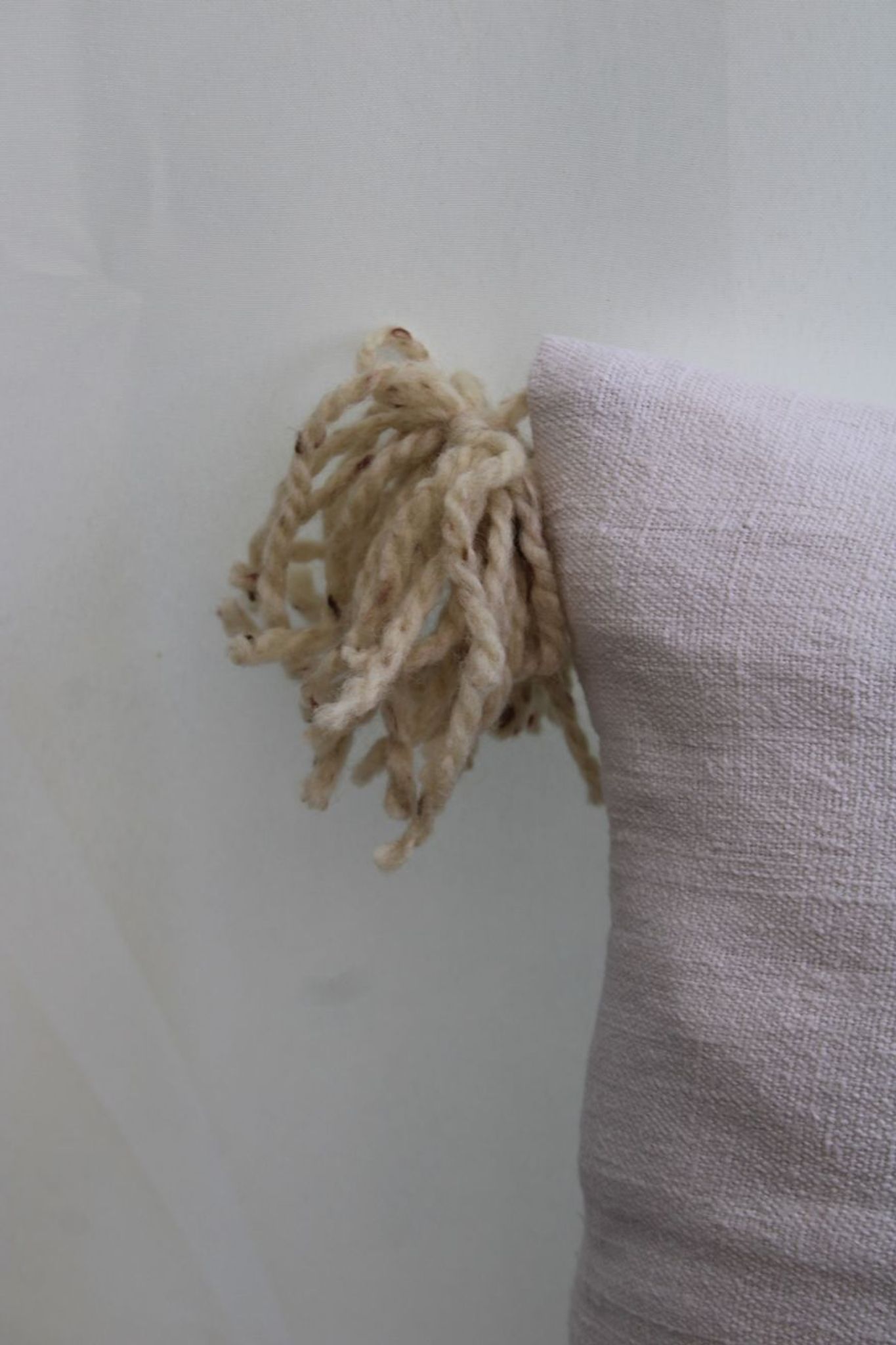 Linen and cotton cushion
