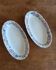 Limoges Bernardaud. Set of 2 porcelain dishes.