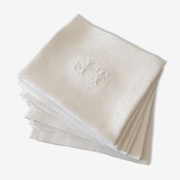 Lot de 9 serviettes de table