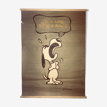 Snoopy poster "enough"
