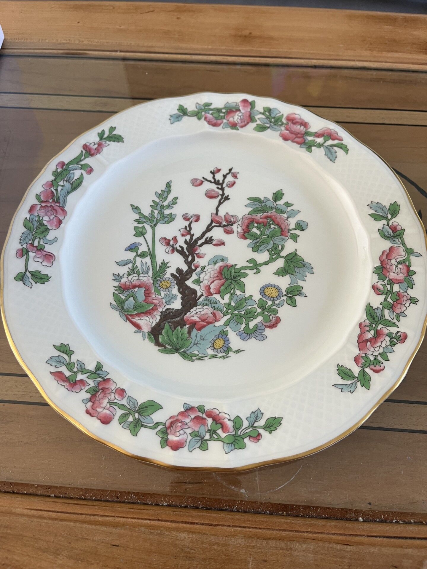 Assiettes Bernardaud Limoges Arbre des Indes