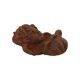 Garden ornament Cast iron Angel Cherub Water vessel Rust color