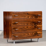 Scandinavian rosewood chest of drawers - 1960