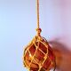 Floating fishing net lamp, diameter 20 cm.