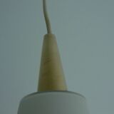 Scandinavian opaline suspension from the 60s/70s