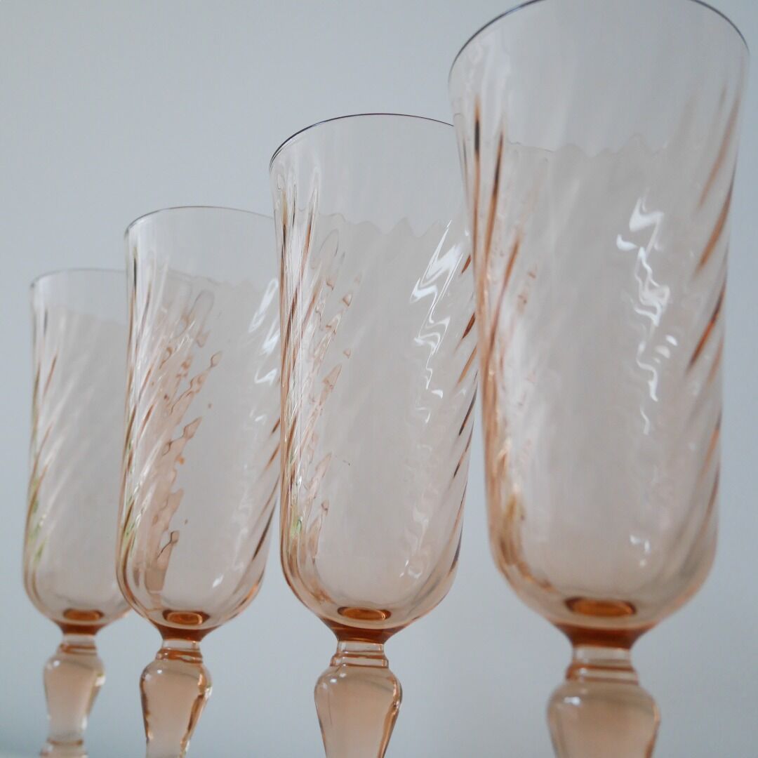 Lot de 4 flûtes Rosaline d'Arcoroc
