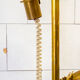 Brass Capacio Model Lamp by Fulvio Ferrari for Solka B, 1972