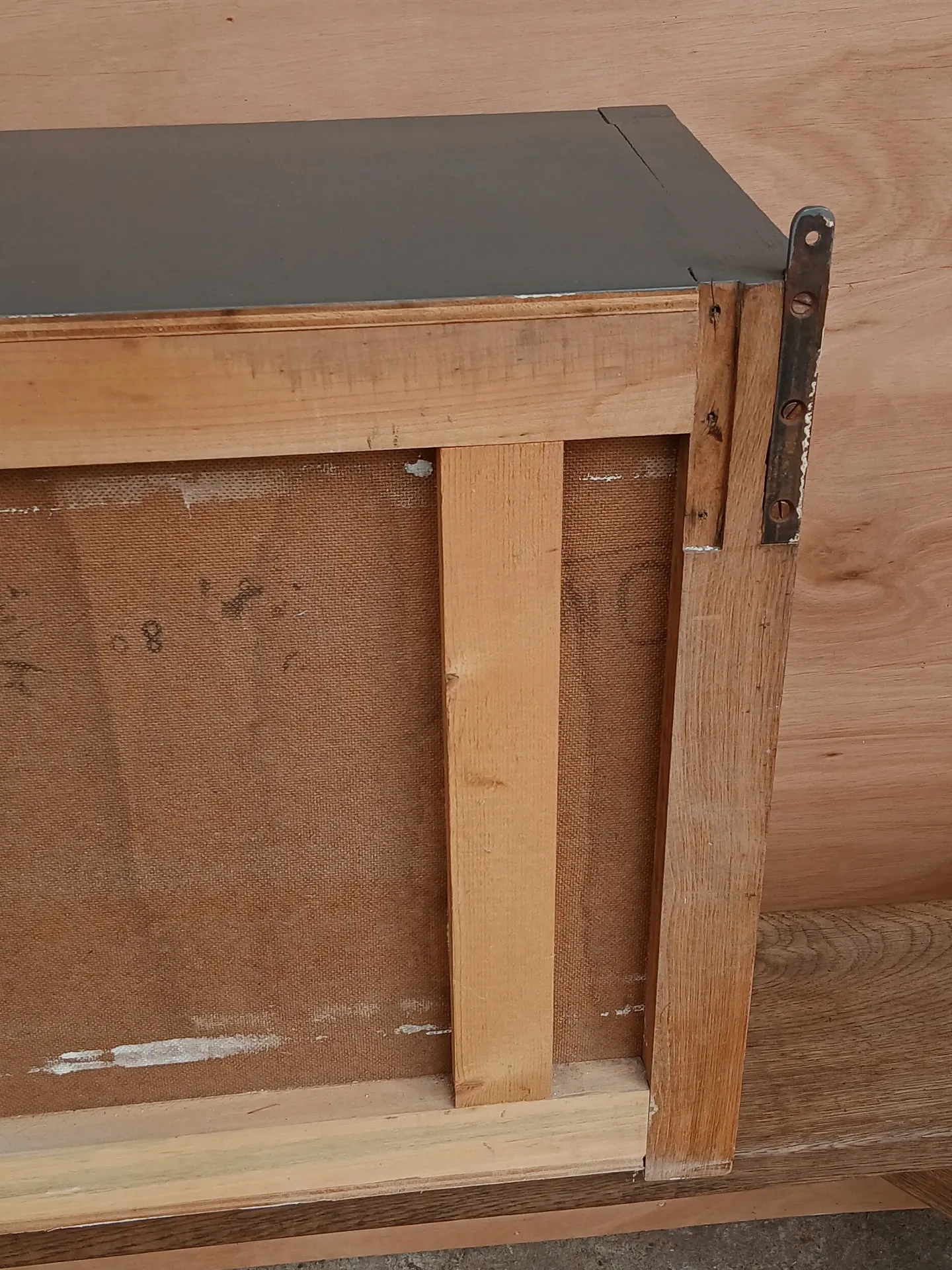 1950s wall display cabinet
