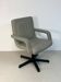Visitor armchair international furniture leather Gray 2000