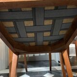 Series of 6 chairs at the etruscan directoire d'epoque in mahogany, 1800