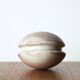 Pale pink ceramic vase, 70s