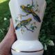 Vase parrots Gien