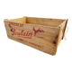 Vintage wooden box Chocolat Poulain