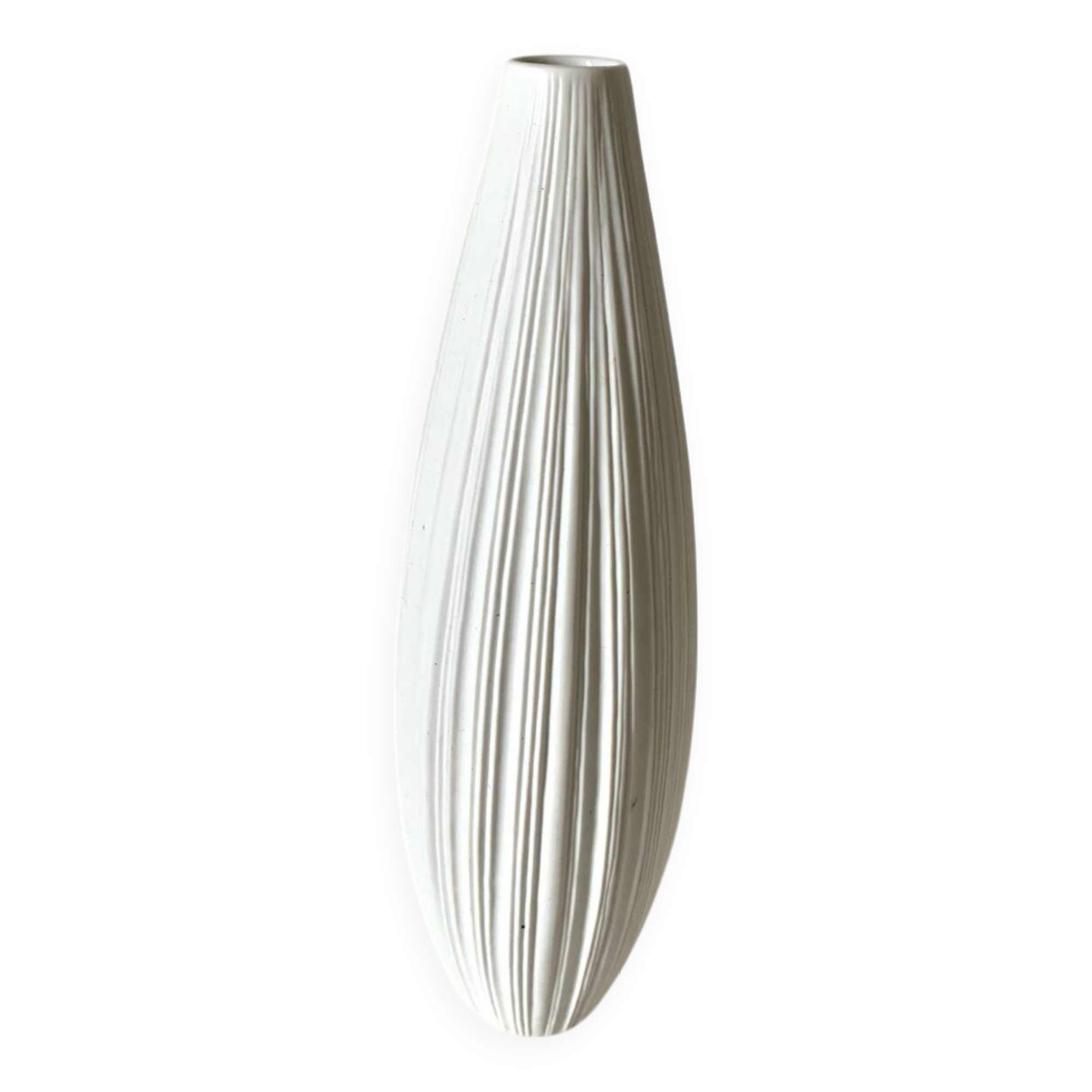 Large white Rosenthal studio vase