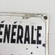Plaque émaillée électricité générale