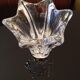 Signed Daum France Crystal Tulip vase