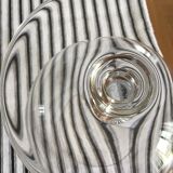 Set of 12 Baccarat cognac glasses