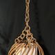 Vintage rattan pendant lamp