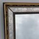 Gilded wood mirror