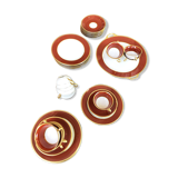 Set plates and coffee Limoges Taourel