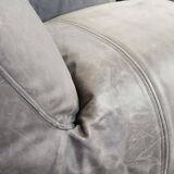 Mario Bellini 2-Seat Le Bambole Sofa for C&B Italia in Leather & Fabric 70s