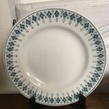 Ten old St Amand plates